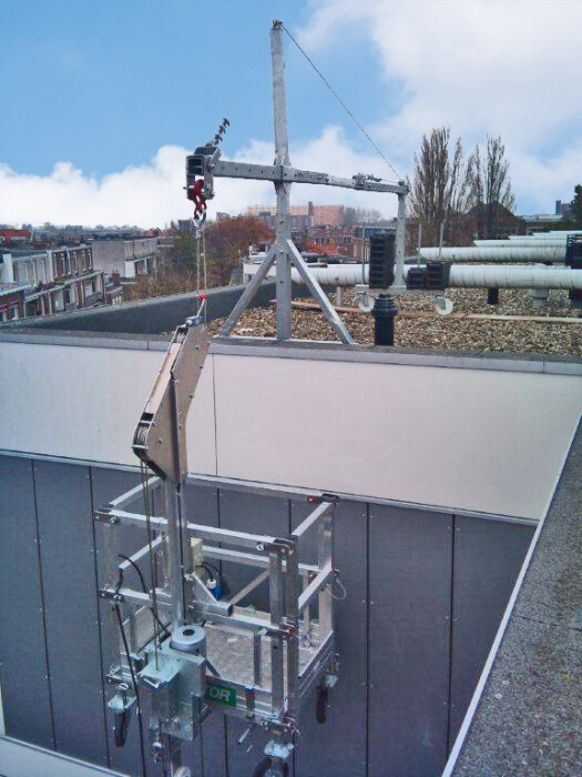 Eenmanswerkbrug eenpersoons hangbrug EWB