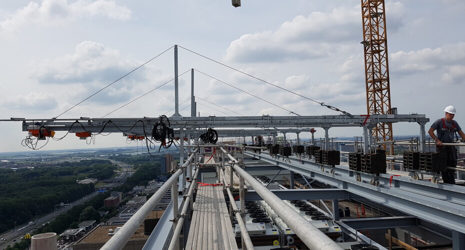Hangbrug naar binnen verplaatsen amsterdam rotterdam den haag zwolle utrecht groningen enschede eindhoven
